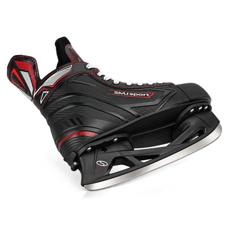 SMJ sport UT500 adjustable hockey skates fekete cipő ICESTORM