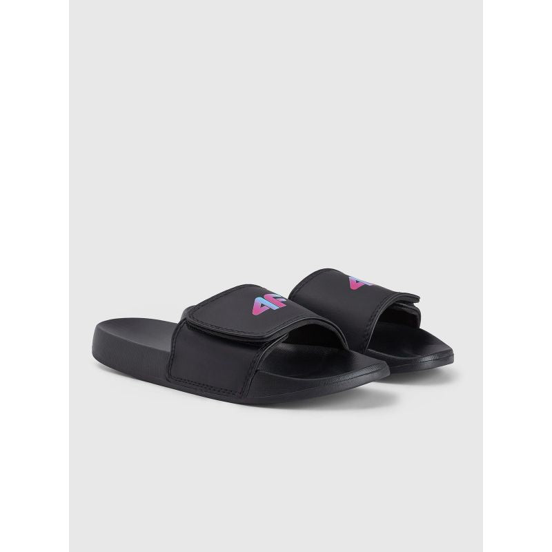 4F Girls' Velcro Flip-Flops papucs