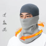 Rockbros Elastic Velvet Balaclava - Gray szürke balaclavas