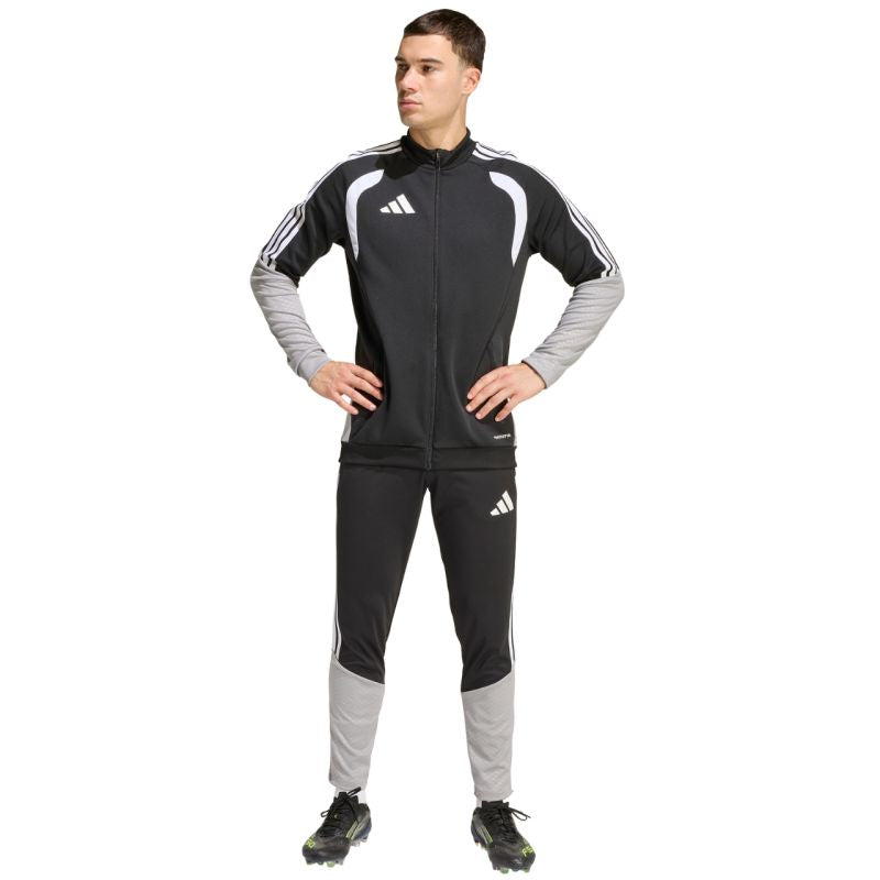 Men's adidas Tiro 26 Competition Training sweatshirt black, gray, and white JX4260 fehér pulóver