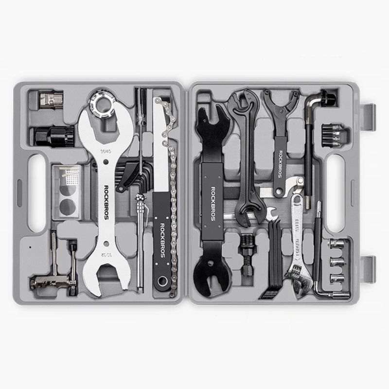 Rockbros 43210810001 bicycle repair kit - gray szürke készlet 304004-163815