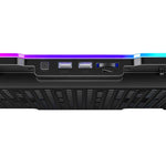 Wozinsky WDCX-A26 NitroCool RGB Gaming Laptop Cooling Pad - Black fekete phones and accessories