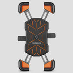 Rockbros HW-117 Handlebar Clamp Phone Holder - Black and Orange czarny || pomarańczowy phones and accessories