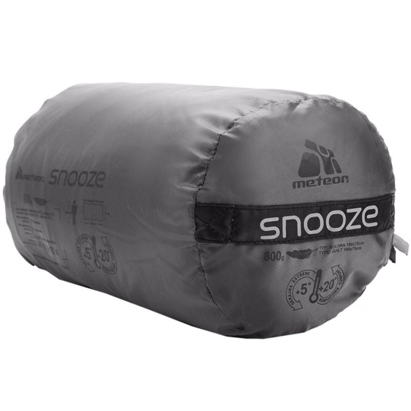 Meteor Snooze Sleeping Bag szürke tourist equipment, sleeping bags