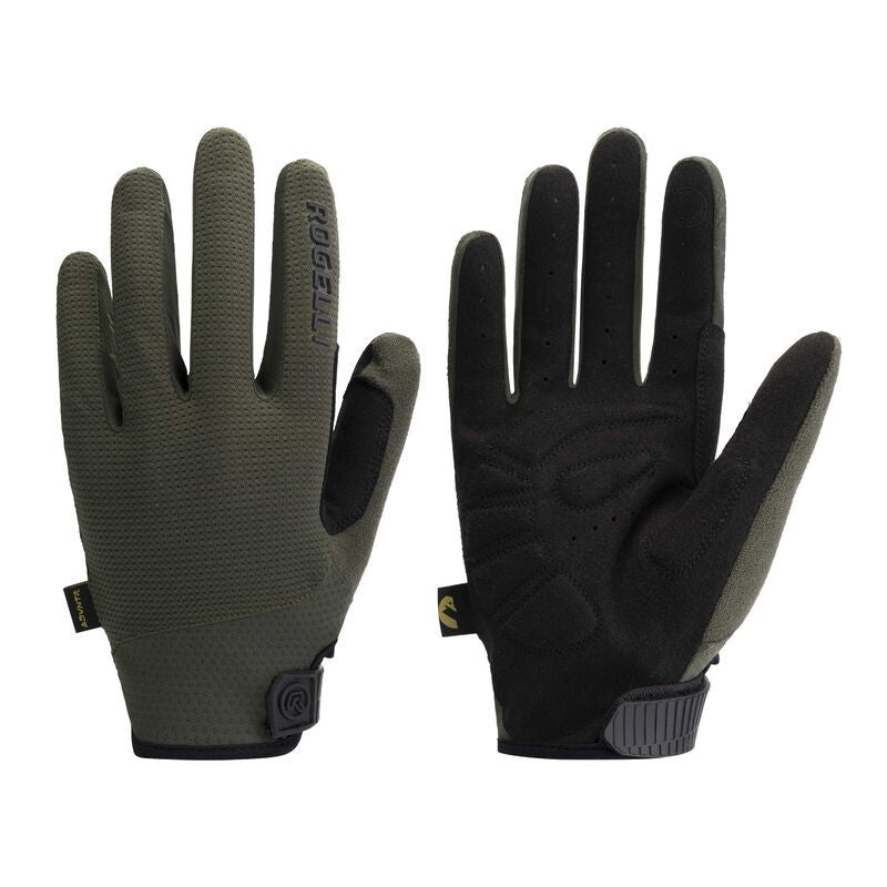 Rogelli MTB gloves ADVNTR GEL green zöld kesztyű