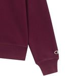 Champion Crewneck Sweatshirt 220272 RS522 bordó kapucnis pulóver