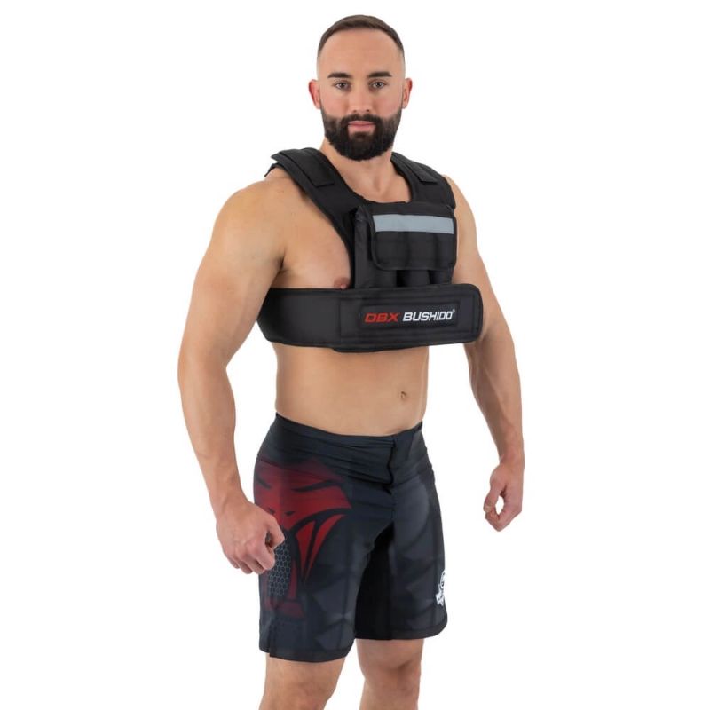 DBX Bushido Weighted Training Vest 6 Inserts (Empty) vests