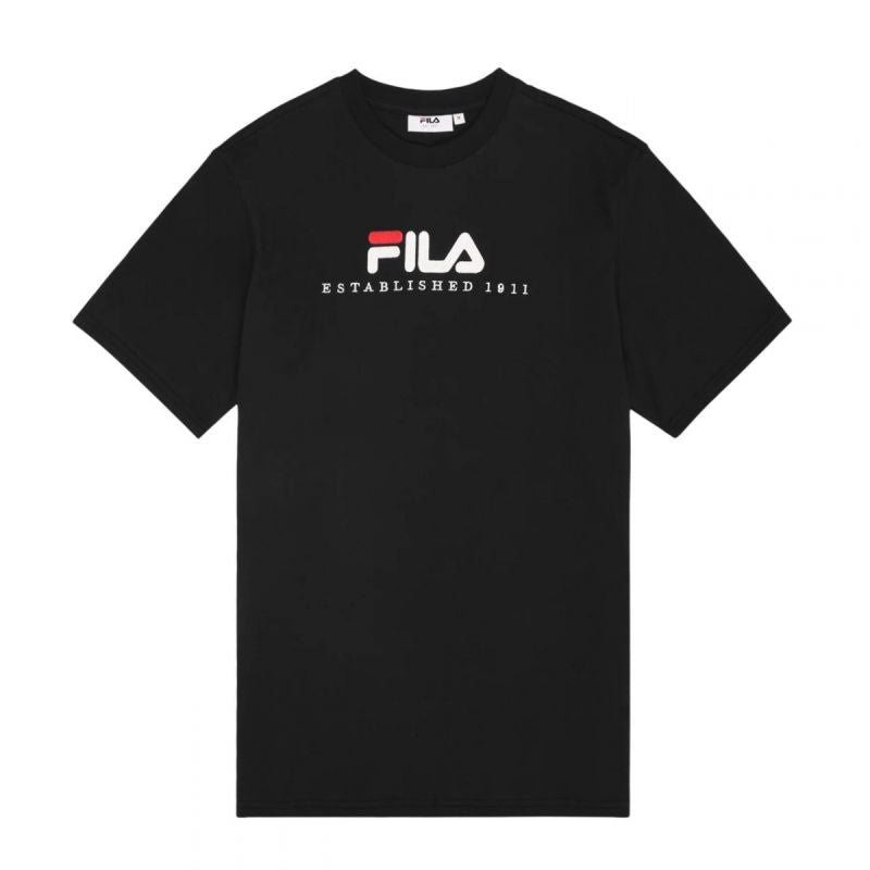 Fila Men's Valsera Regular Logo T-shirt fekete póló