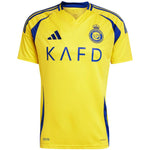 Adidas Al Nassr FC 24/25 Ronaldo Home Men's Jersey, Yellow, sárga férfi póló JP0459