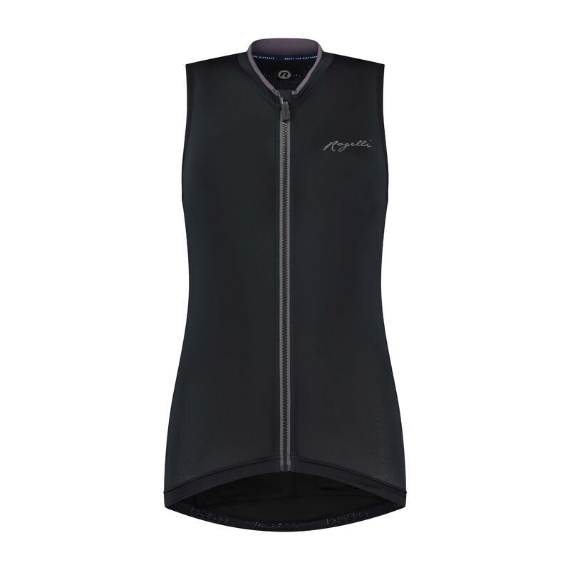 Rogelli women's vest ESSENTIAL black fekete vests