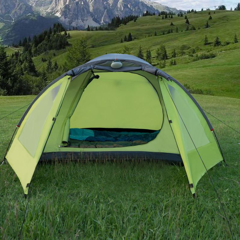 Nc6006 Green-Grey Discovery Nils Camp Tent szürke hátizsák