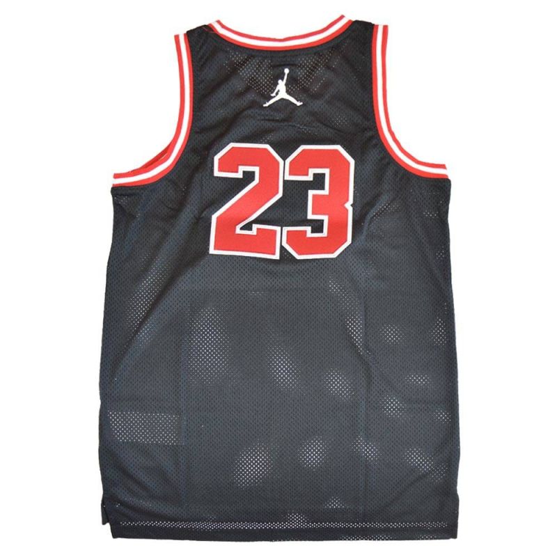 AIR Jordan Junior Michael Jordan 23 Kids Basketball Jersey Black - fekete póló
