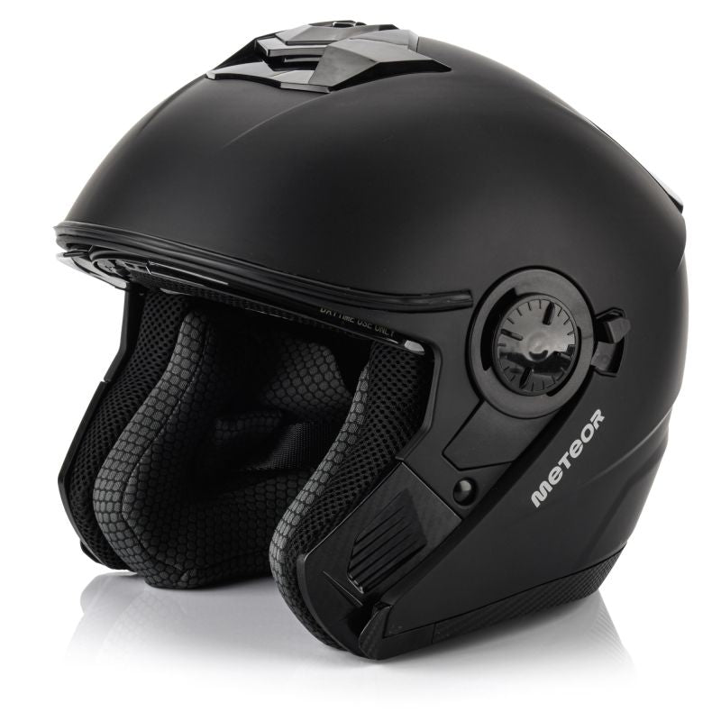 Meteor Hekato L motorcycle helmet 59-60 cm black uniw sisak 17891