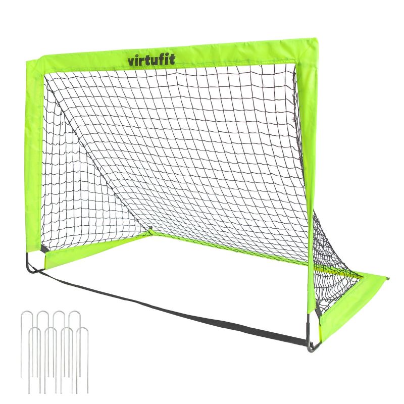 Virtufit Foldable Soccer Goal Set - Soccer Goals - 120 X 90 Cm General