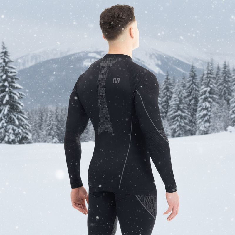 Meteor thermal underwear M/LM fekete férfi termoaktív ruha 16687