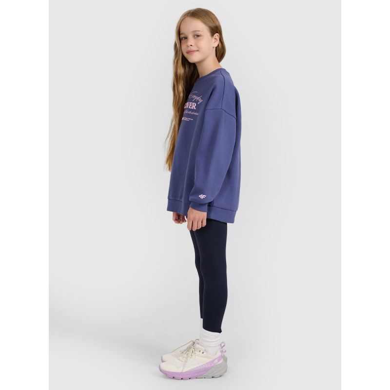 4f Oversized sweatshirt without a hood for girls 4FJRAW25TSWSF2428-33S Egyéb