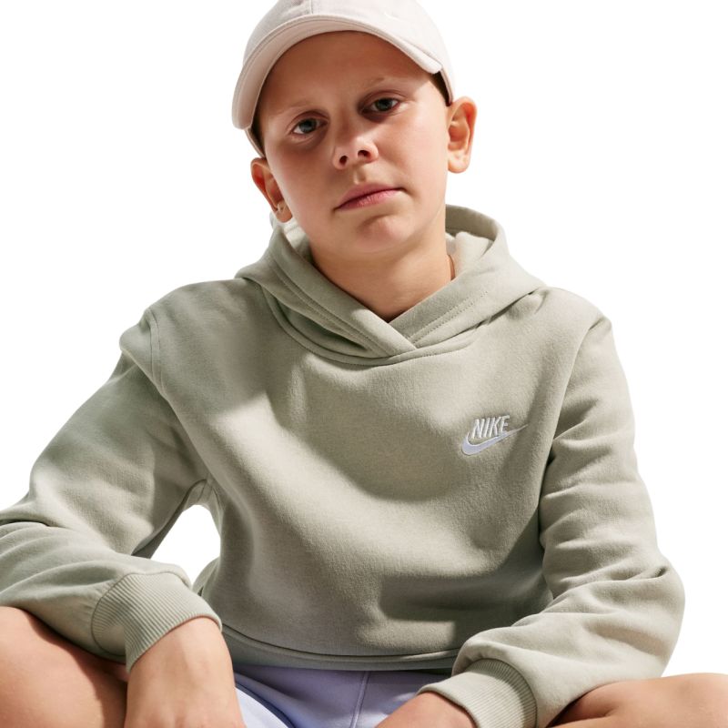 Nike Sportswear Club Fleece Kids' Sweatshirt Light Green