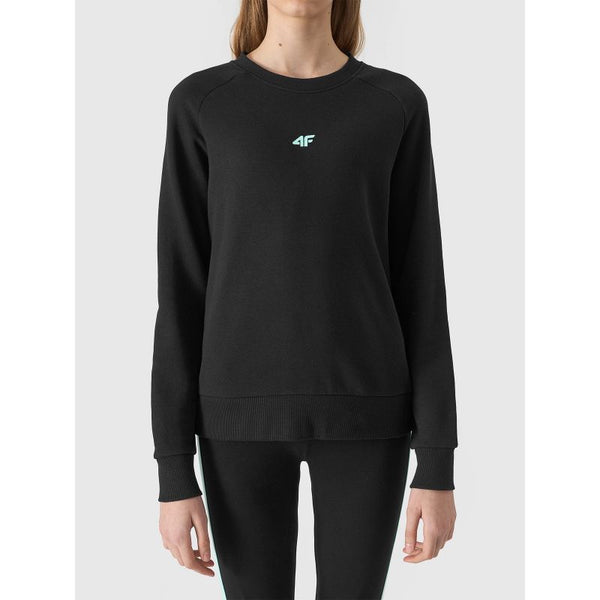 4f Girls' organic cotton sweatshirt, no zipper, no hood, Junior General