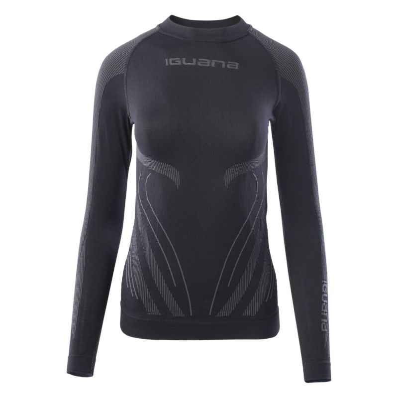 Iguana Gambit W Top W Thermoactive T-shirt fekete termoaktív ruha 92800556710