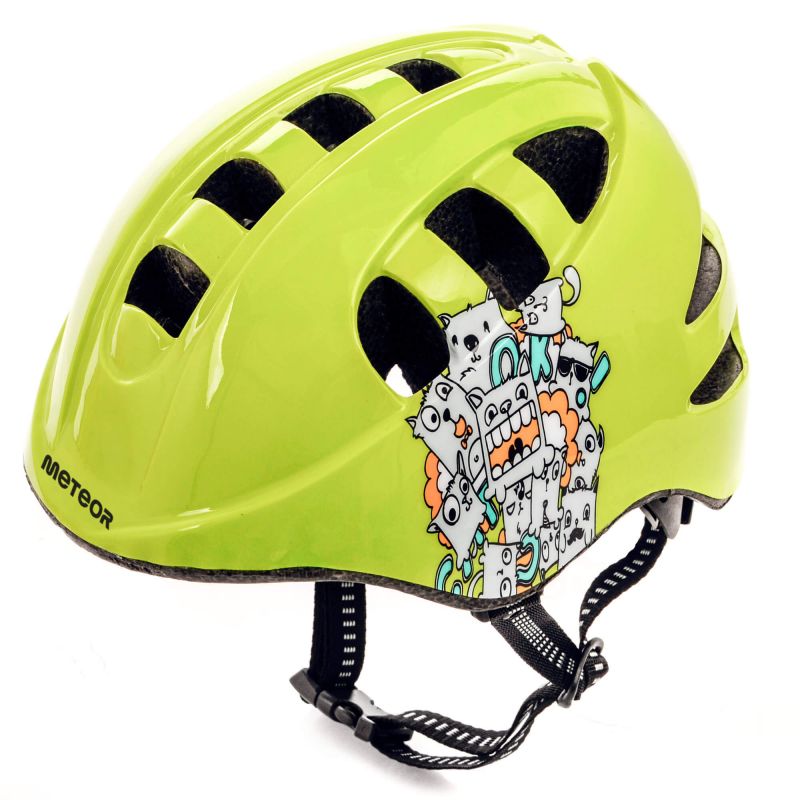Meteor MA-2 Monsters Jr Bike Helmet uniw helmets