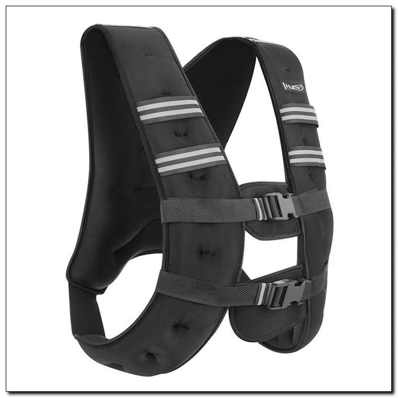 HMS KTO05 5kg neoprene weighted training vest fekete kabát 17-62-212