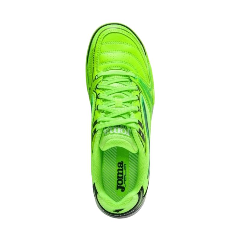 Joma Dribling Indoor 2611 Fluorescent Green Football zöld focicipő DRIS2611IN