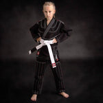 DBX Bushido BJJ Kimono / GI for Kids Black + FREE Belt - X-SERIES fekete kimonos, sachets, belts, bags
