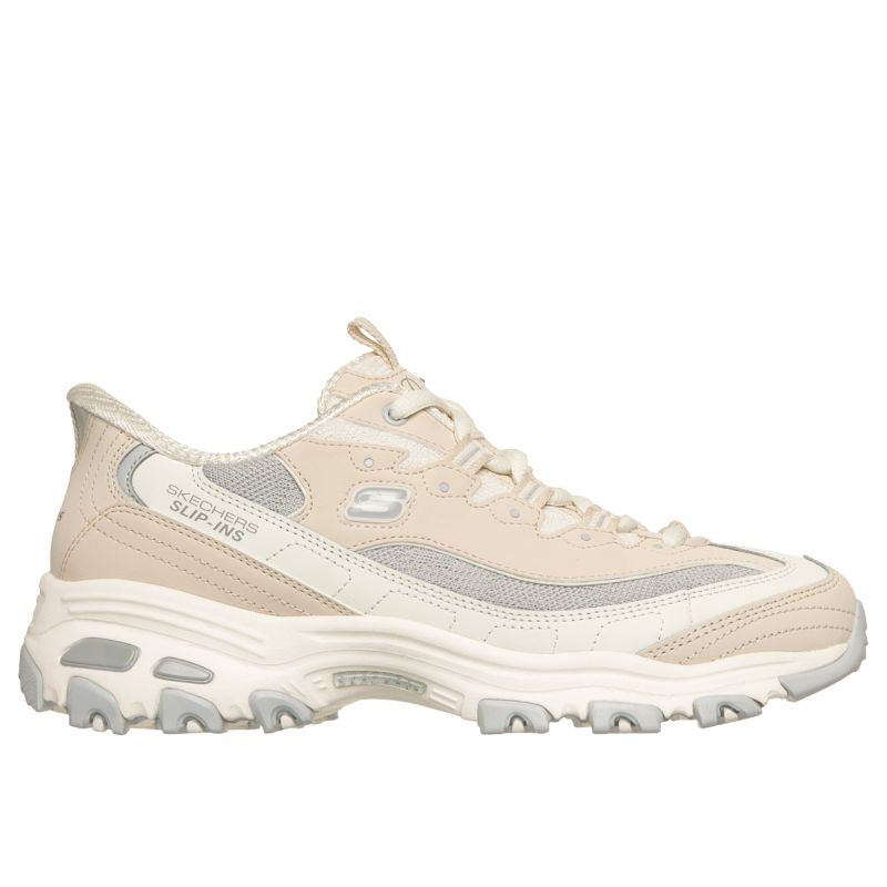 Skechers Women's Slip-ins™ D'LITES SMOOTH NOSTALGIA 150537 NTGY utcai cipő