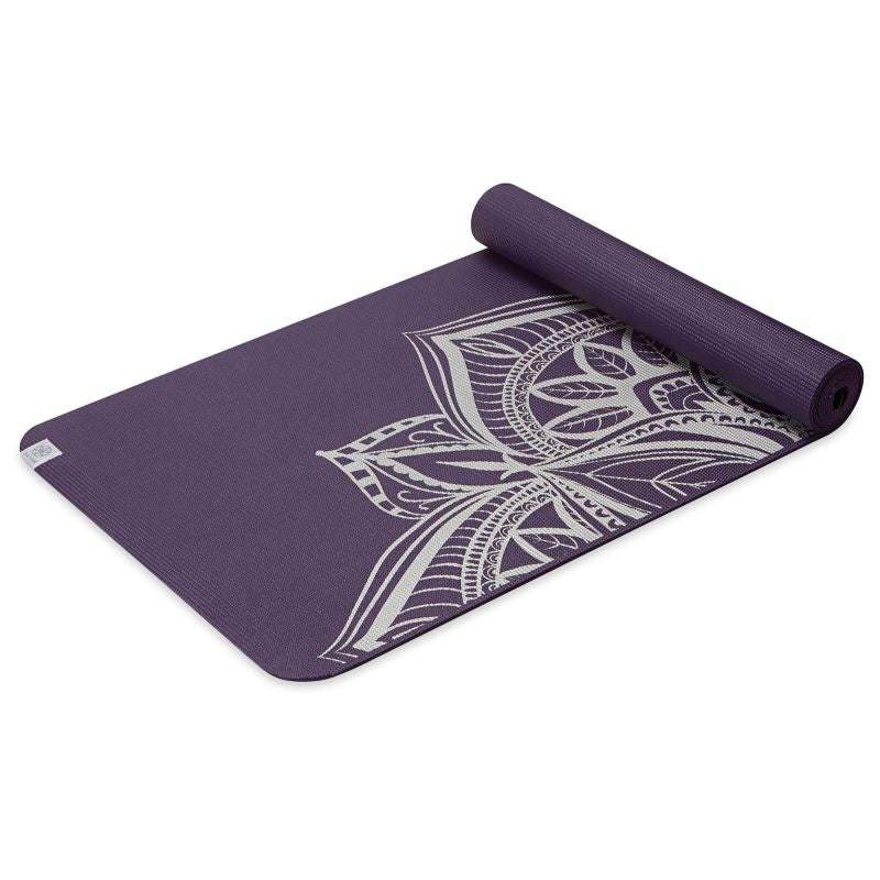 Gaiam Aubergine Medallion yoga mat 6 mm 63844 Edzőfelszerelés