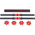 Pure 2 Improve Foldable Composite Bar Bell 30kg dumbbell, strength training equipment, training equipment