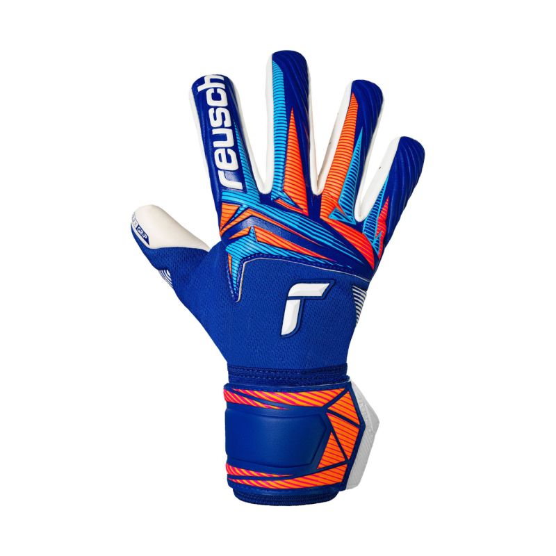 Reusch Attrakt Gold X NC Goalkeeper Gloves Blue 5670955 arany kesztyű 56709554126