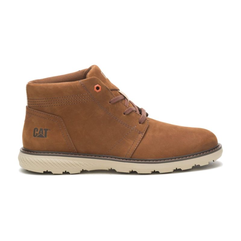 Caterpillar Trey 2.0 Men's Leather Shoes Elegant Brown (P725485) General