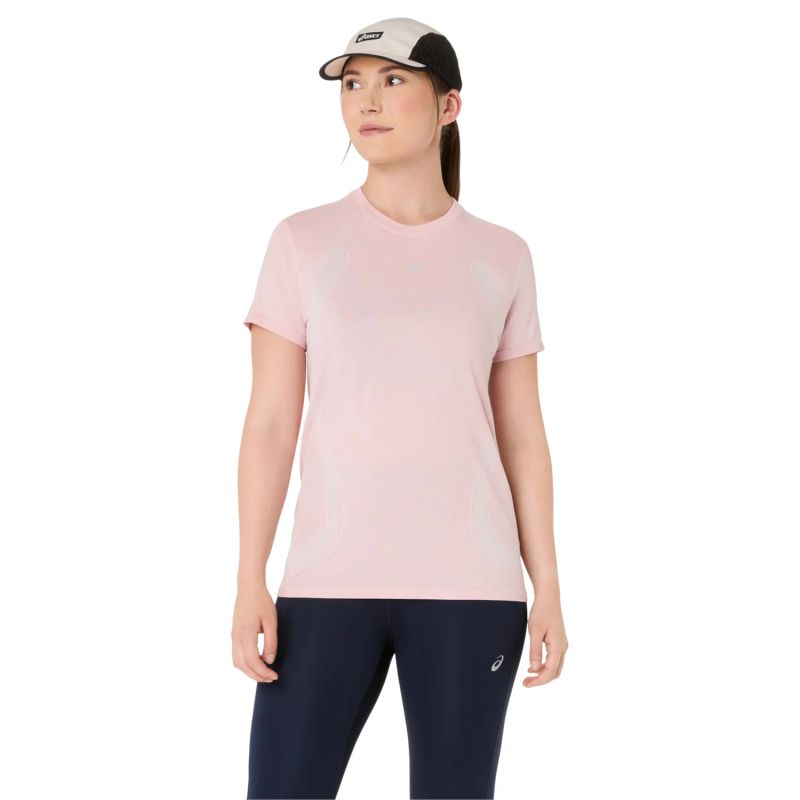 Asics Road Seamless SS Top Pink rózsaszín póló 2012D292-700