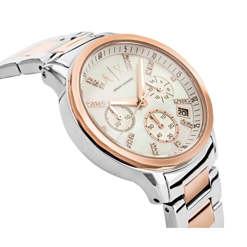 ARMANI EXCHANGE Banks Chronograph AX4331 Women's Watch + BOX