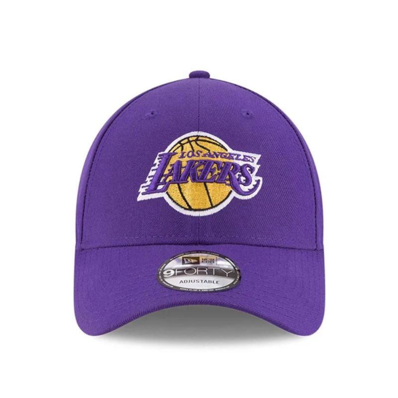 New Era 9FORTY Youth LA Los Angeles Lakers The League Purple Cap - child baseball sapka
