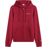 Champion Men's Hooded Full Zip Sweatshirt Red 221794 RS508 piros férfi kapucnis pulóver 221794RS508