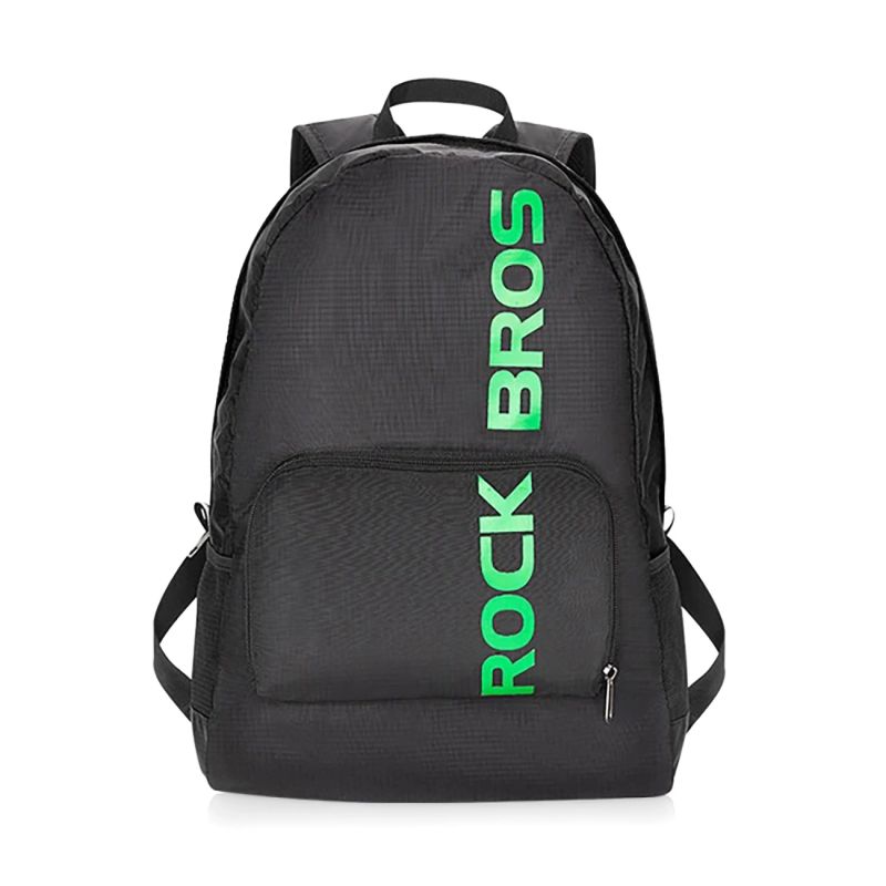 Rockbros H10-BK sports foldable backpack 18 l - black fekete hátizsák