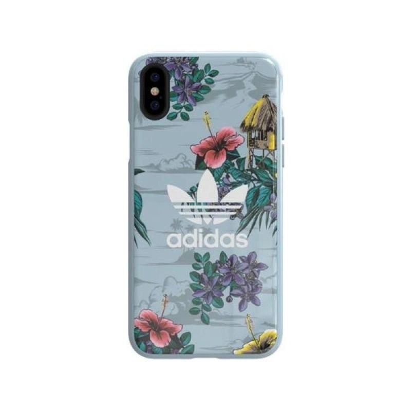 Adidas OR SnapCase Floral case for iPhone X / Xs - gray szürke phones and accessories