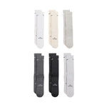 Nike Everyday Elevated Socks 6 Pairs Gray, krém zokni