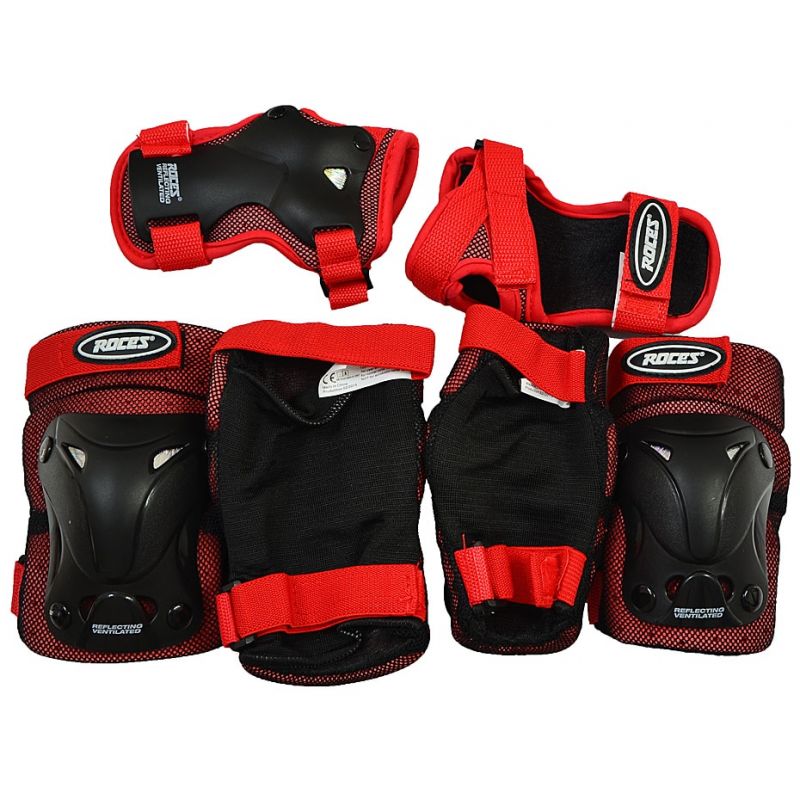 Roces Ventilated JR Protectors 3-PACK 301352 02 Védőfelszerelés