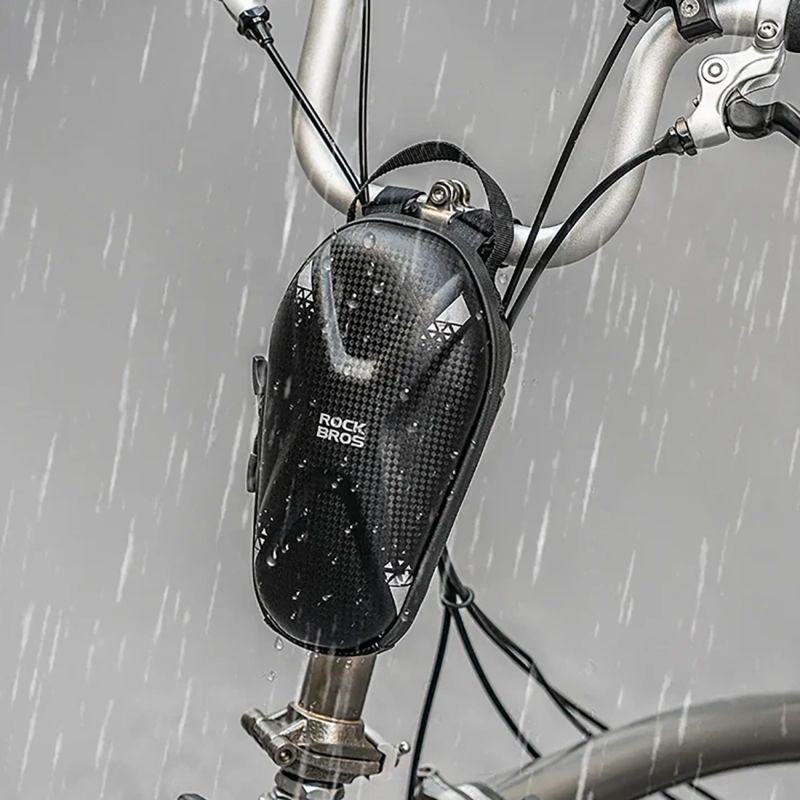 Rockbros 3011006301 for the handlebar of a bicycle or scooter 1.3 l - black fekete táska