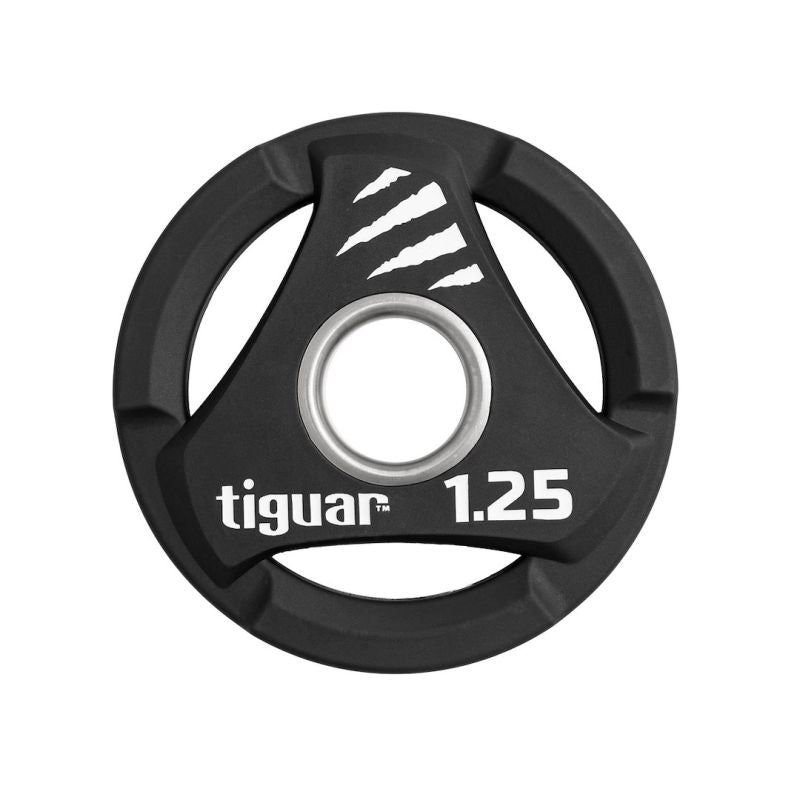 Tiguar PU Olympic plate 1.25 kg fekete kiegészítő TI-WTPU00125
