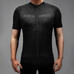 Rockbros 15120002007 Sleeve Cycling Jersey - Black xxxxl short