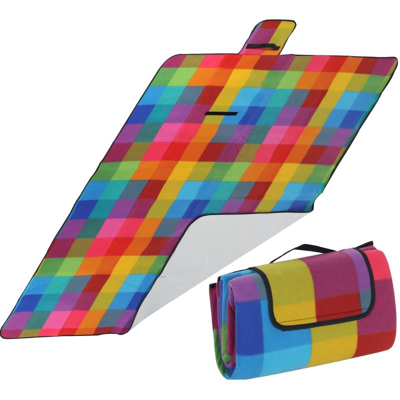 Enero BEACH AND PICNIC BLANKET WITH ALU COATING CAMP blankets, tourist equipment