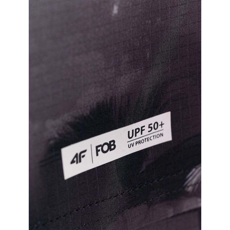 4F Men's boardshorts with UPF50+ sun protection short 4FRSS26UBDSM267-90A