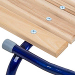 Enero TOMEK Metal with Backrest, Blue kék sled GSP-1013916
