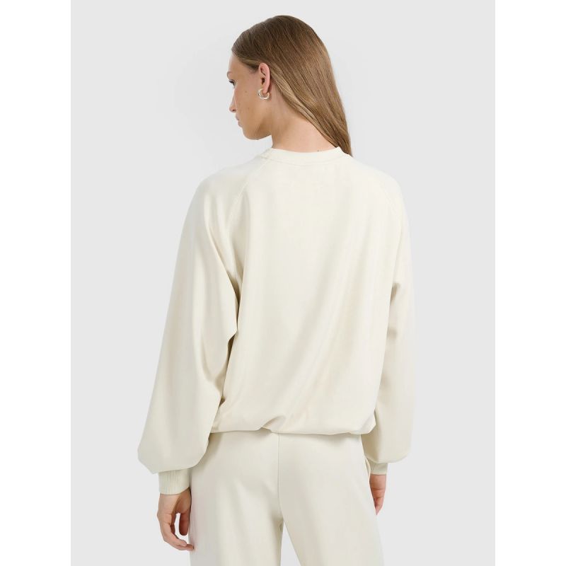 4f Women's 4FRAW25TSWSF2508-12S modal sweatshirt with no zipper Kiegészítő