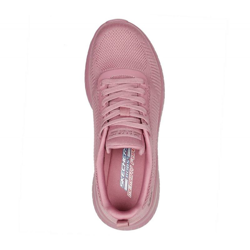 Skechers Memory Foam Bobs Squad Chaos W 117209 RAS rózsaszín cipő