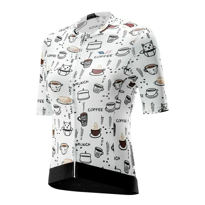Rockbros 15110005003 Sleeve Cycling Jersey - White fehér póló 15110005003-211723