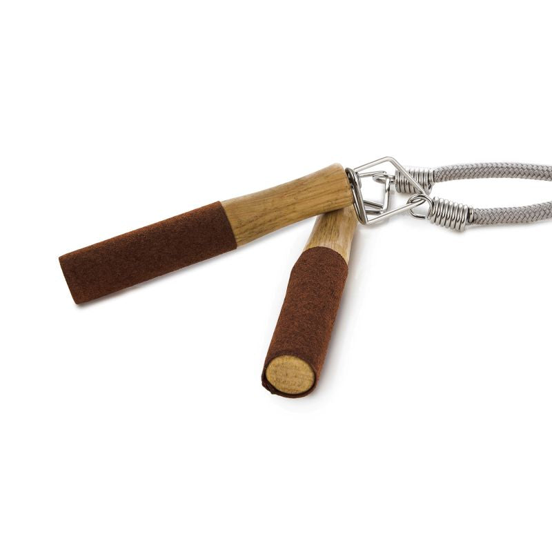 Body Sculpture BK 203 Jump Rope with Wooden Handles szürke edzőfelszerelés BK203